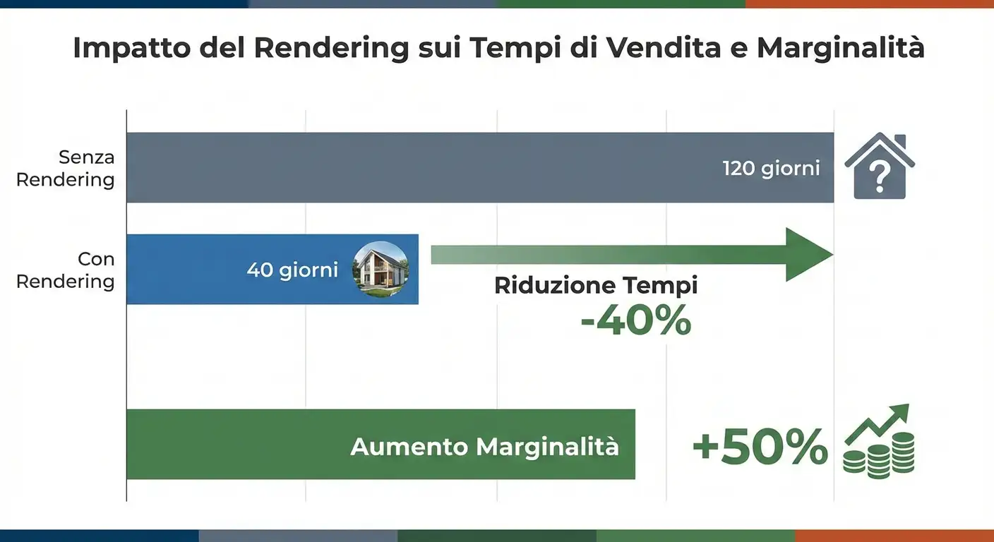 Infografica tempi di vendita e marginalità