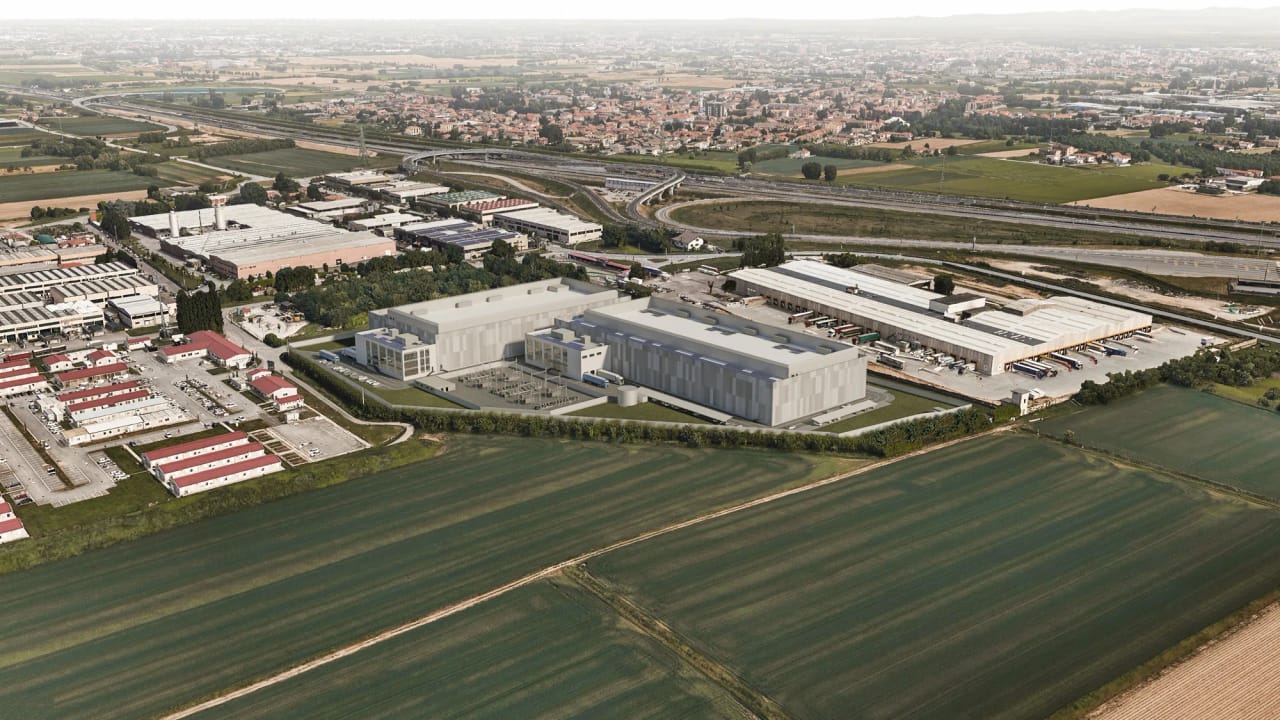 Data center area industriale campi fotoinserimento - Archivision Studio