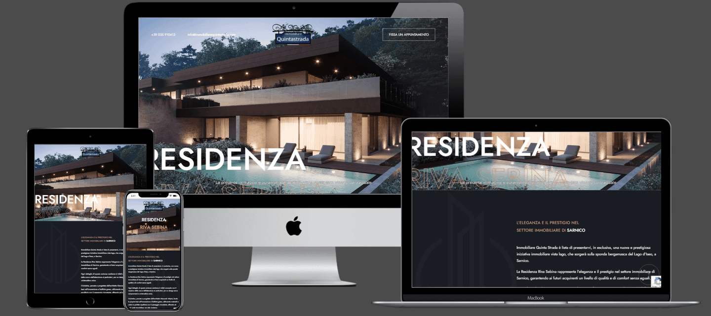 Immagine - Web design service archivision studio sito rivaseviba - Archivision Studio