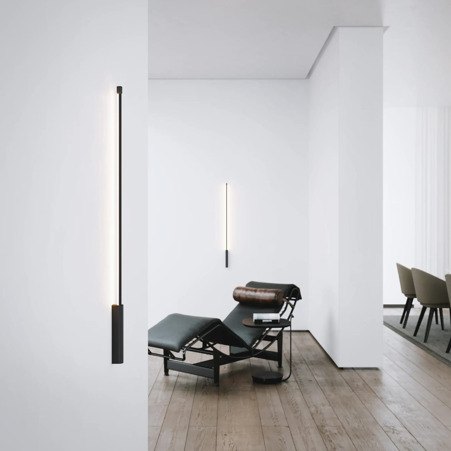 Rendering 3D di prodotto - Lampadari da muro di design - Archivision Studio