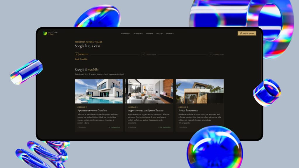 Residenza aurora 02 - Archivision Studio