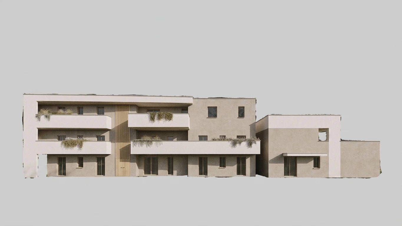 Render with mistakes: missing context and flat composition
