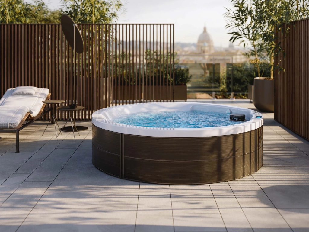 Rendering 3D di prodotto - Vasca idromassagio moderno - Archivision Studio