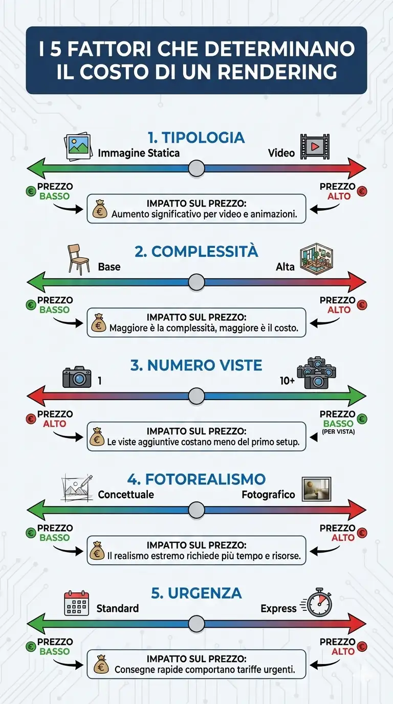 Fatto che incidono sul prezzo